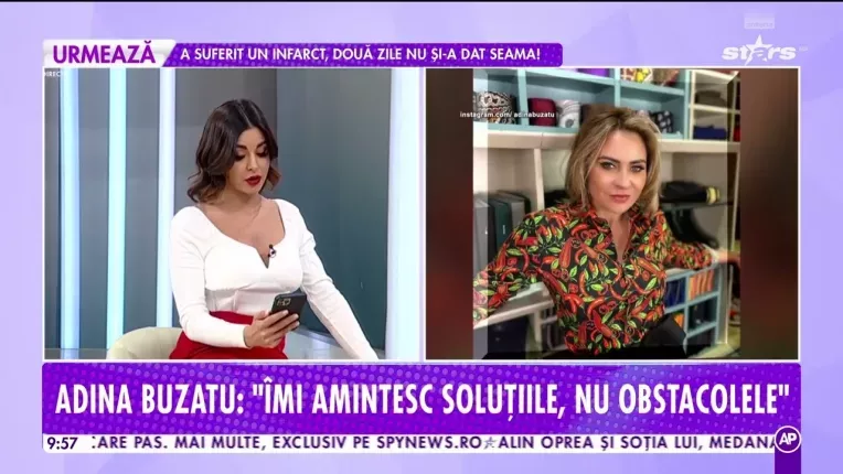 Adina Buzatu, despre momentele grele prin care a trecut