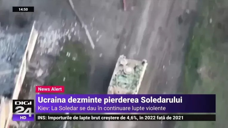 Armata ucraineana neaga ca a pierdut orasul Soledar