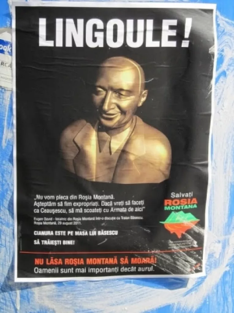 Aurul de la Rosia Montana scindeaza societatea romaneasca