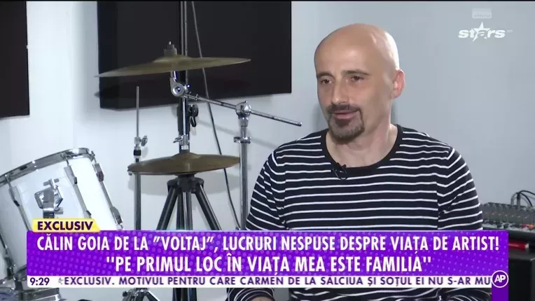 Calin Goia de la Voltaj, lucruri nespuse despre viata de artist!