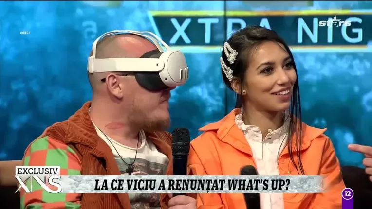 Cum s-a schimbat viata lui What's Up de cand s-a casatorit! Prima aparitie la TV cu sotia!