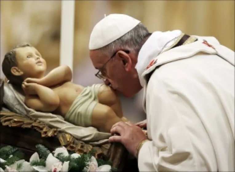 De Craciun, Papa Francisc se gandeste la copiii aflati in dificultate, care sufera infometarea si pericolul in teatrele de razboi ale lumii