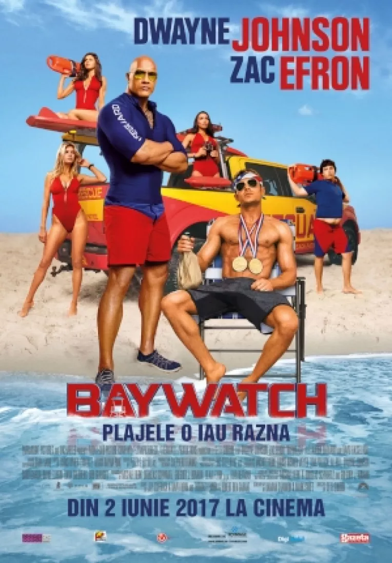 Filmul Baywatch, din 2 iunie in cinematografele din Romania!
