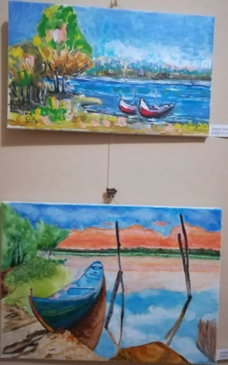 Fluviul nemuritor, o expozitie de arta, care reuneste artisti plastici calaraseni, la Muzeul Dunarii de Jos