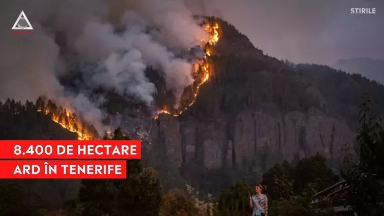 Incendiile fac ravagii in Tenerife