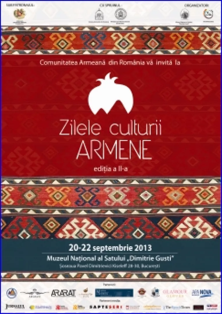 La Muzeul Satului, in perioada 20-22 septembrie : Zilele culturii armene