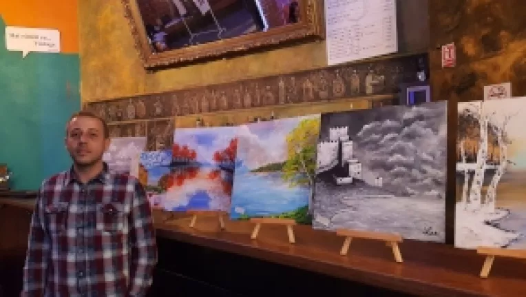 Leonard Antonescu, un inginer care are ca hobby pictura