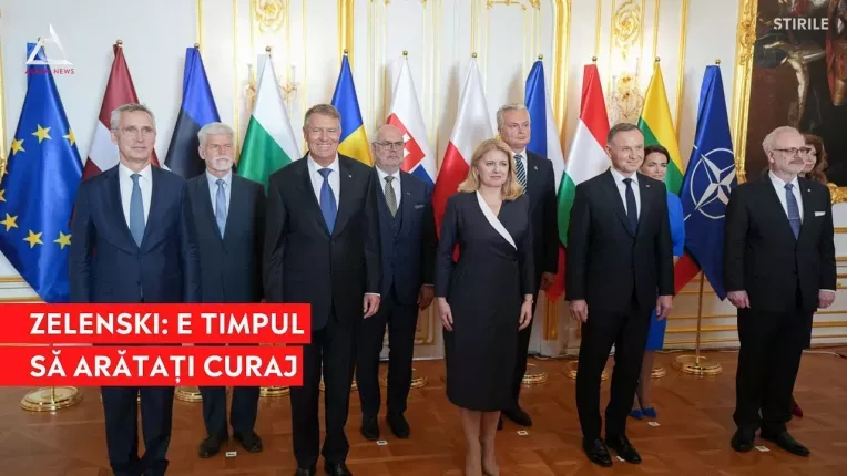 Liderii B9 cer Rusiei, printr-o declaratie comuna, sa opreasca ostilitatile