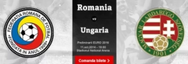 Lista de preturi ale biletelor la meciul Romania-Ungaria din 11 octombrie 2014
