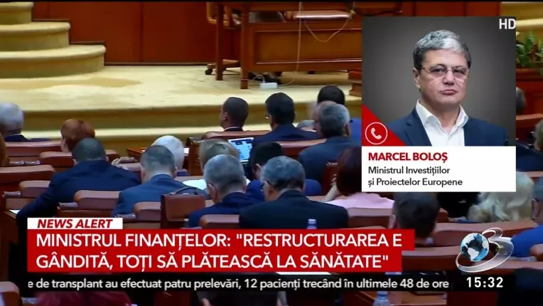 Marcel Bolos: Se mareste TVA la anumite alimente de la 9% la 19%