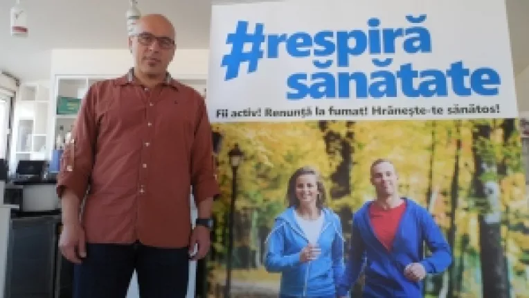 Marius Vintila: Fiul meu, care acum are 14 ani, imi spunea sa ma las de fumat!