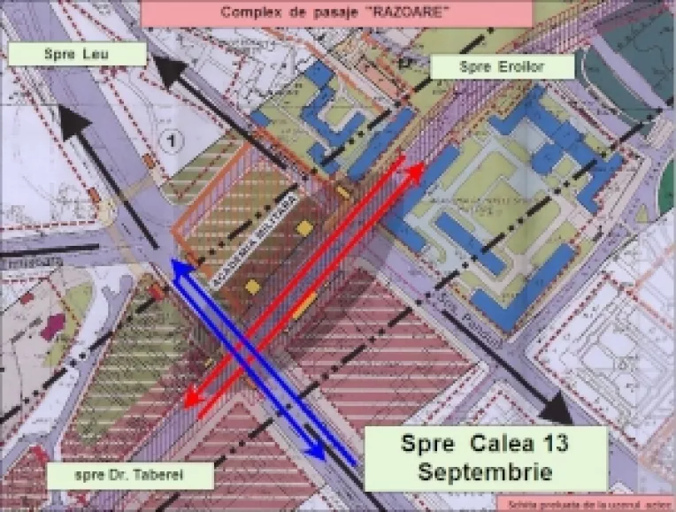 Nodul Intermodal Razoare va rezolva problema traficului dintre Vestul Capitalei spre Centru