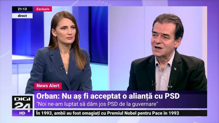 Orban: Se construieste un monstru. Am obligatia fata de oamenii care au votat PNL sa-i reprezint