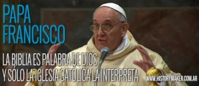 Papa Francisc: Unele pasaje din Biblie sunt depasite, deoarece contrazic mesajul de iubire si adevar care in rest radiaza din intreaga scriptura