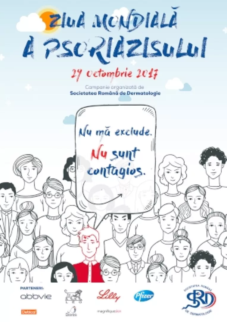 Pe 29 octombrie se marcheaza, incepand din 2004, Ziua Mondiala a Psoriazisului