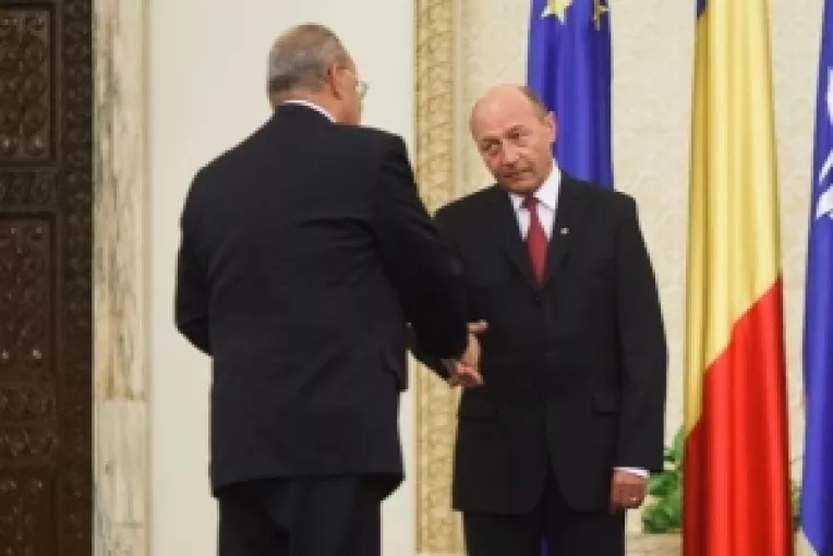 Presedintele Basescu i-a reprosat ministrului de Externe Marga analogia cu Mussolini