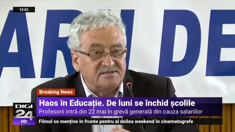 Profesorii se pregatesc de greva generala: "E risc sa se dea peste cap examenele nationale"