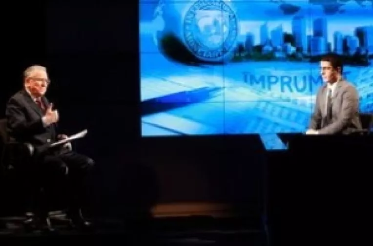 ProTv: Ion Iliescu, sub tirul intrebarilor lui Cristian Leonte, Claudiu Pandaru si Cristian Hostiuc, la emisiunea "Dupa 20 de ani" 