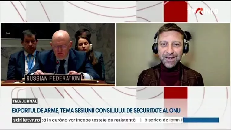 Reuniunea Consiliului de Securitate al ONU asupra regulilor privind exporturile de arme