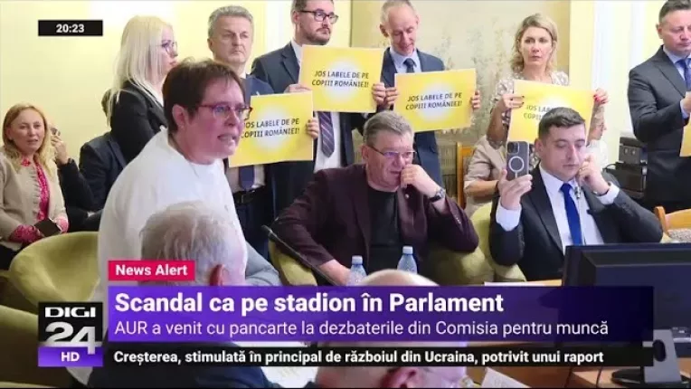 Simion si Sosoaca au facut scandal la proiectul de prevenire a separarii copilului de familie