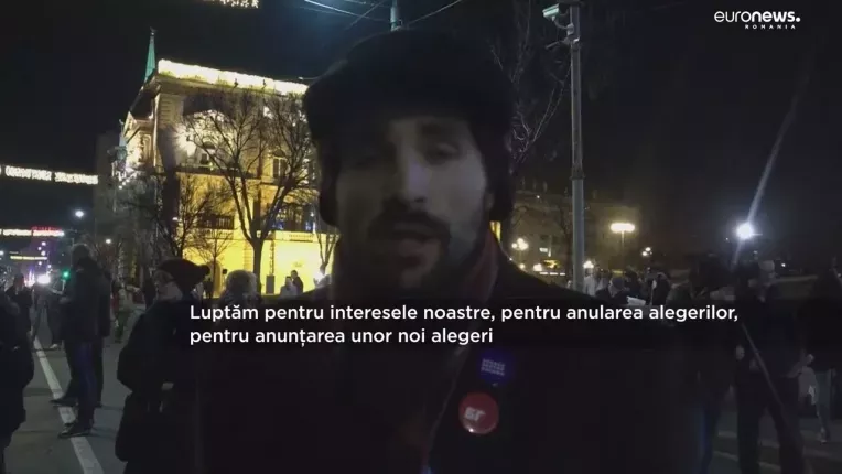 Strazi principale din Belgrad, blocate. Opozitia din Serbia cere reluarea alegerilor