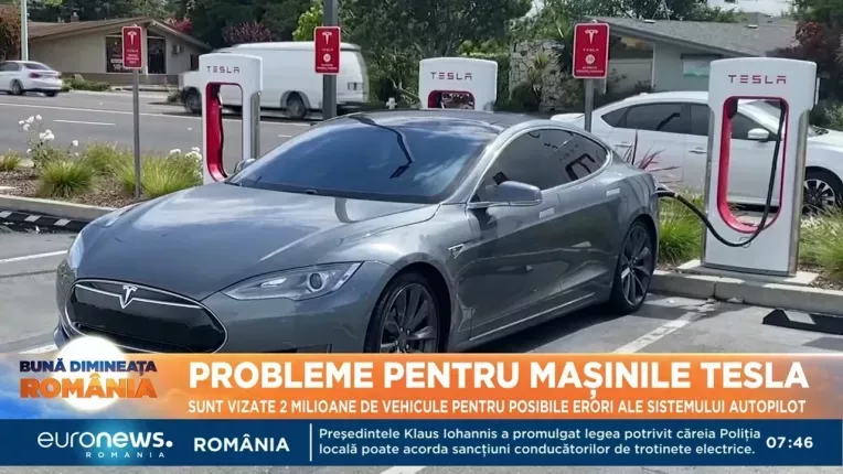 Tesla recheama in service peste doua milioane de masini, adica aproape toate care circula in SUA