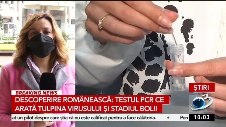 Test PCR care indica tulpina COVID-19 dar si in ce stadiu este boala, creat de cercetatorii romani