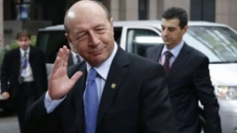Traian Basescu este emotionat de vizita in Republica Moldova