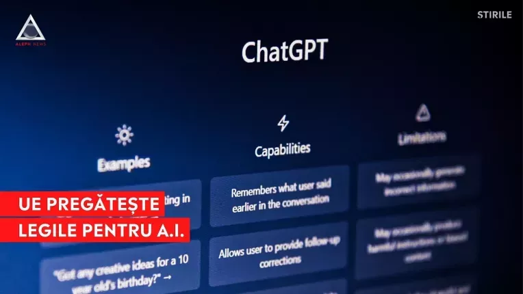 UE vrea sa impuna limite stricte pentru inteligenta artificiala