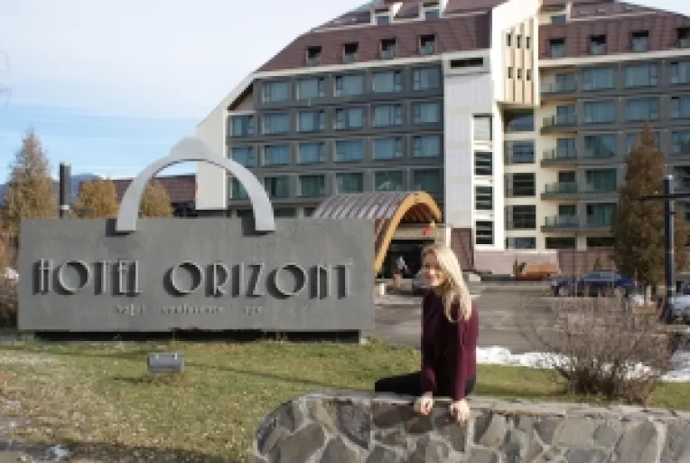 Valentina Pelinel, escapada la munte dupa ziua ei de nastere!