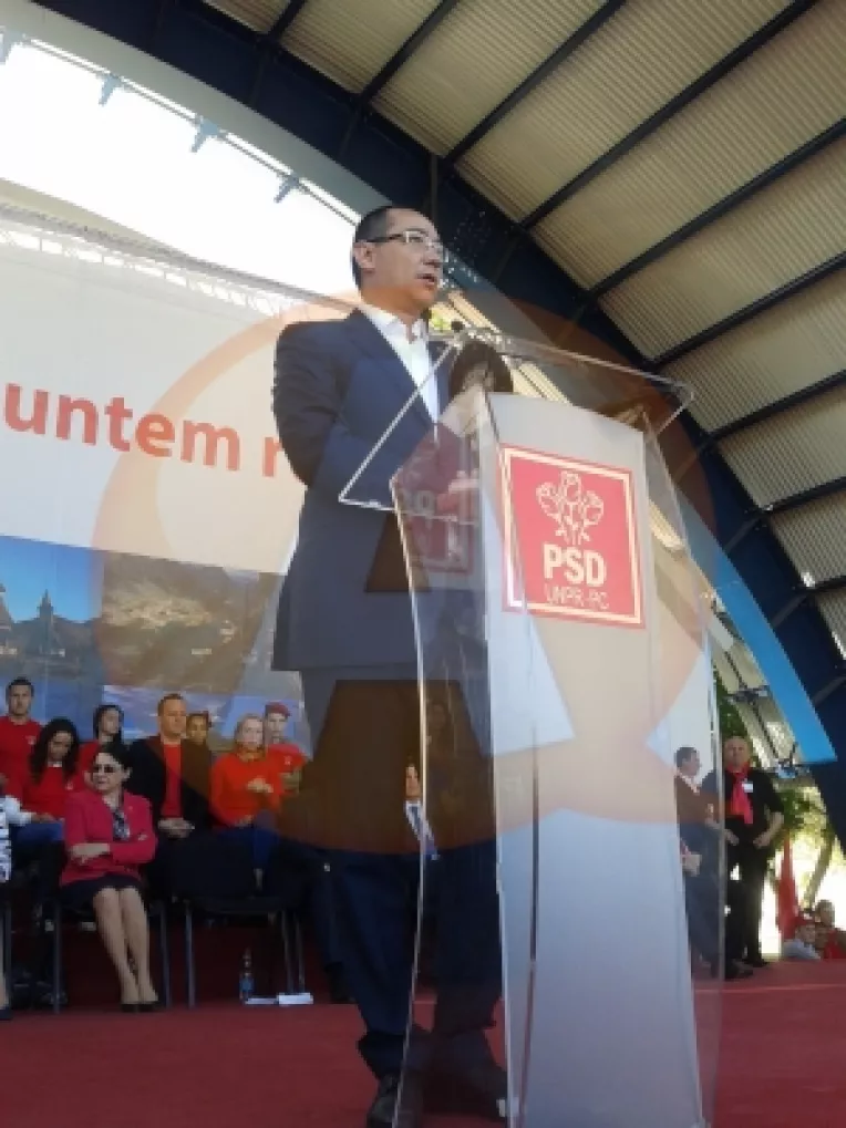 Victor Ponta, din nou la Calarasi
