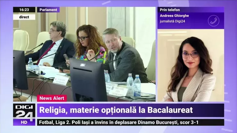 Vot in Parlament: Liceenii de la uman pot opta pentru religie ca proba la Bacalaureat